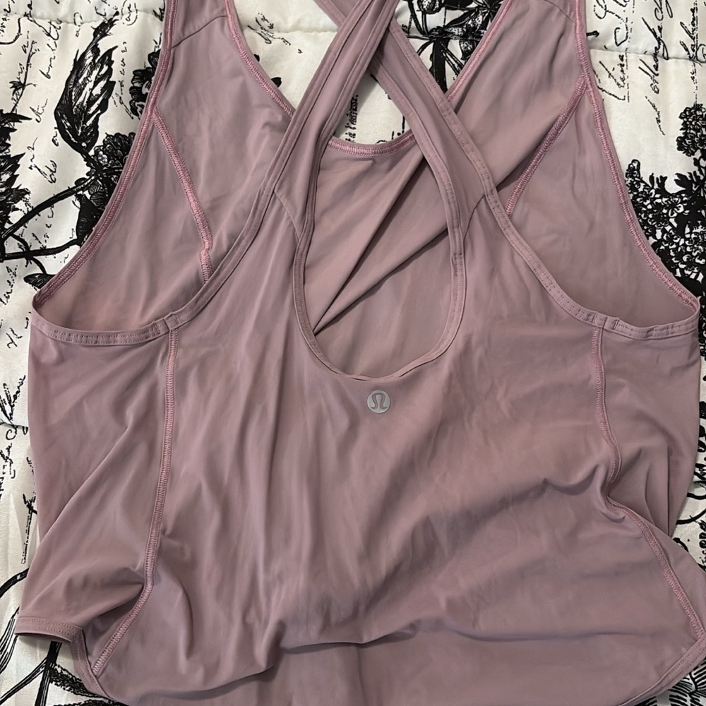 lululemon athletica Mauve Sports Tank